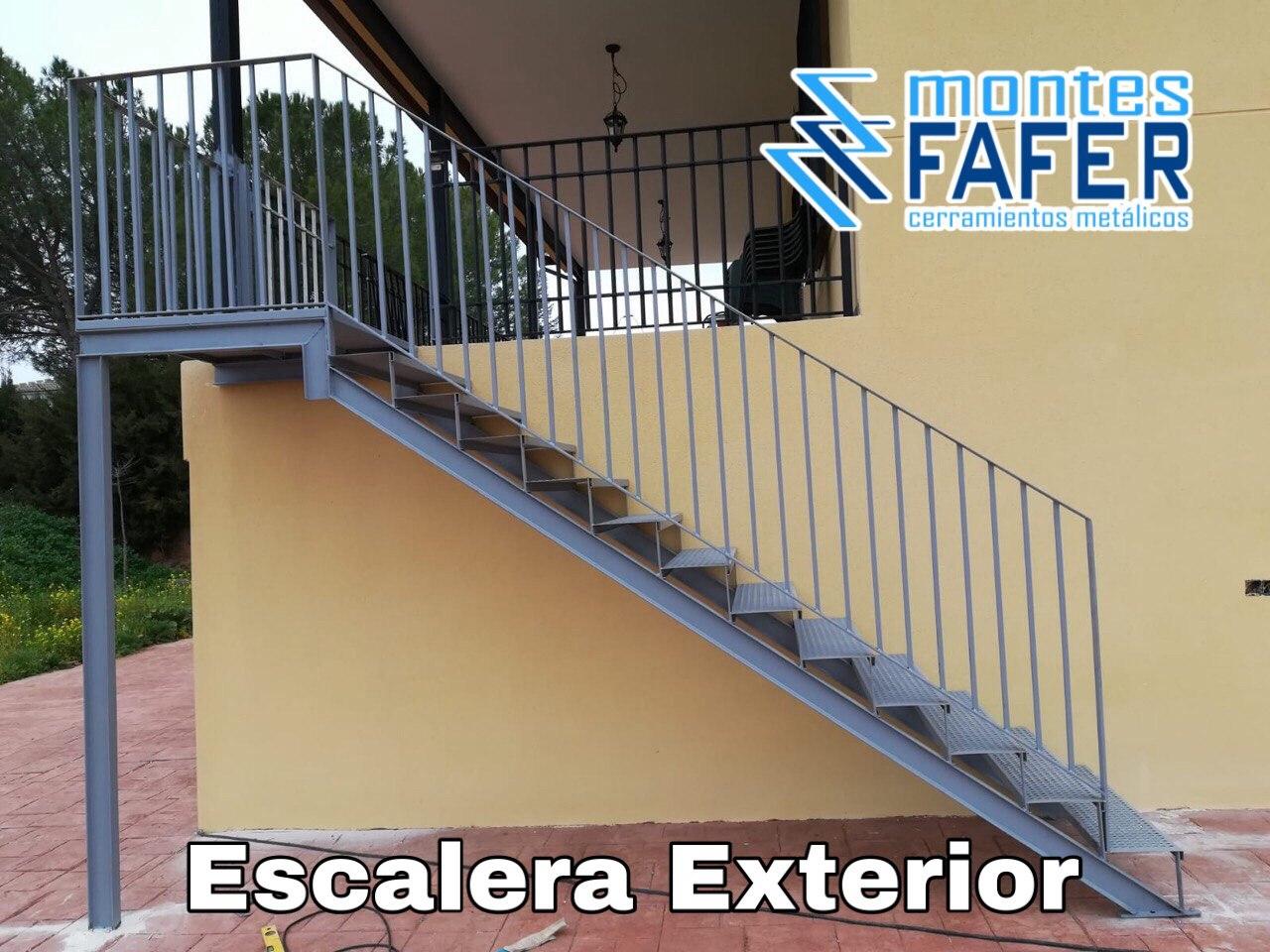 Escalera exterior MontesFafer