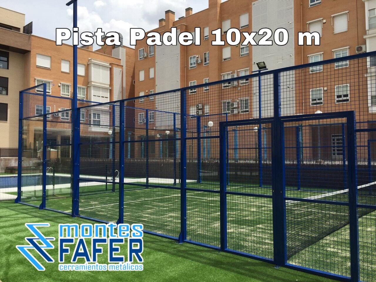 Pista de padel 10x20 metros MontesFafer