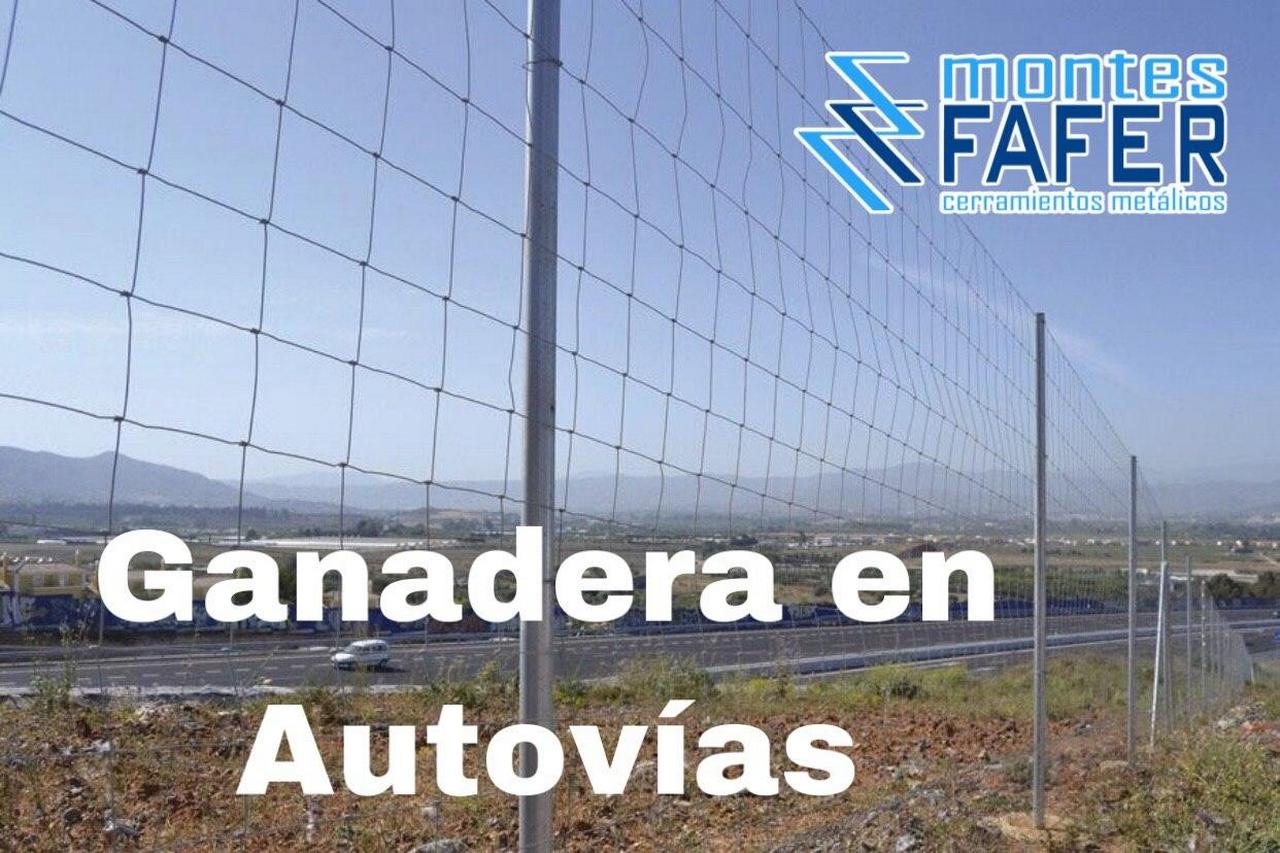 Malla Ganadera en Autovías MontesFafer
