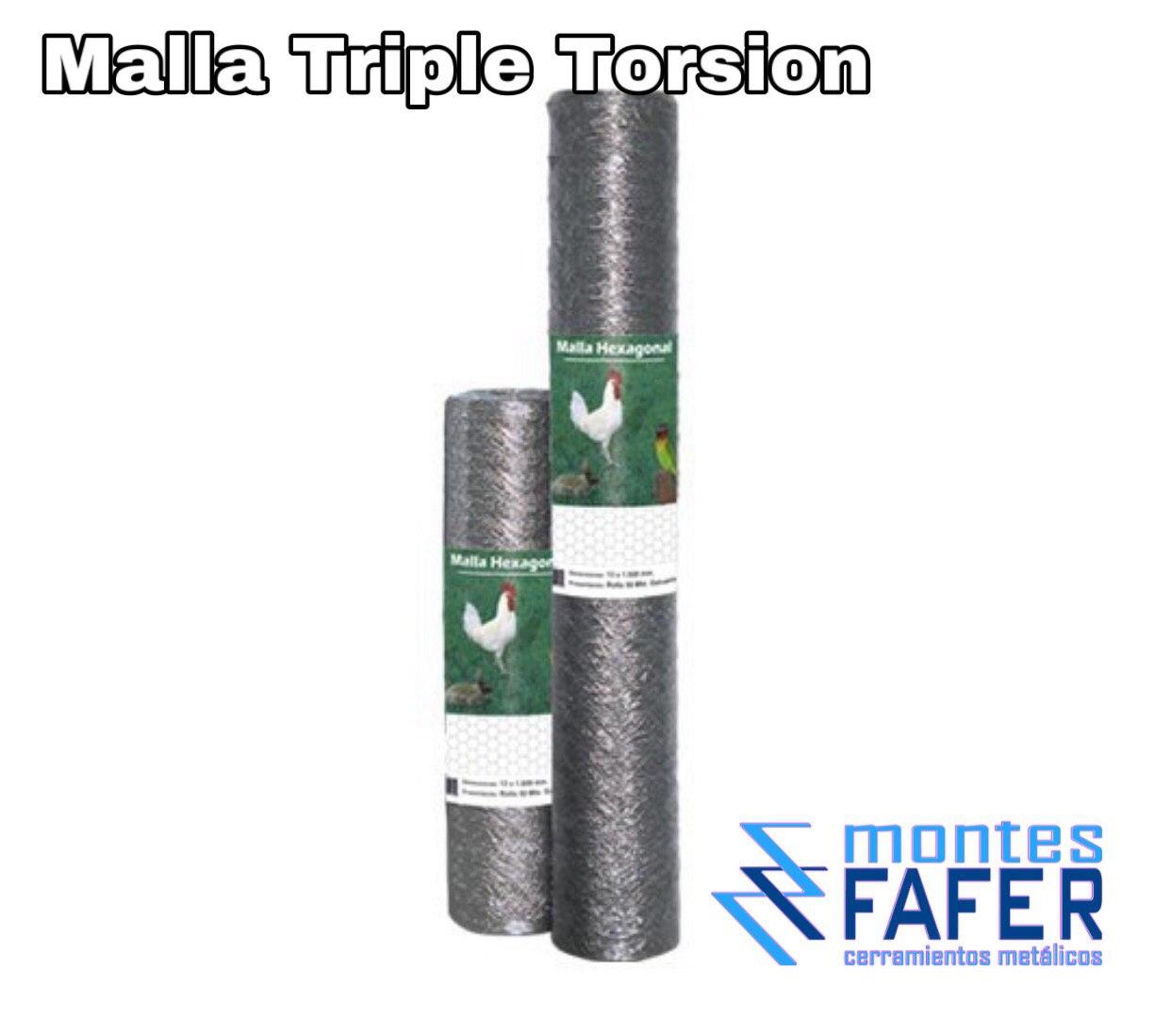 Malla triple torsion MontesFafer
